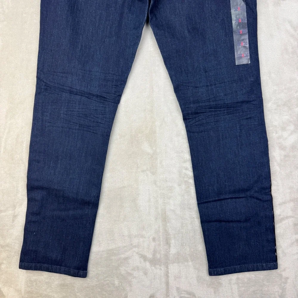 Seven7 Able Jeans Mens 32x30 Blue Slim Adaptive Magnetic Fly Easy Dressing New